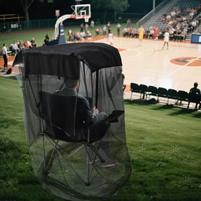 Outdoor Swing Mosquito Net, Fishing Courtyard Garden Mosquito Net, Swing Rocking Chair Shade Net, Easy Installation, Black