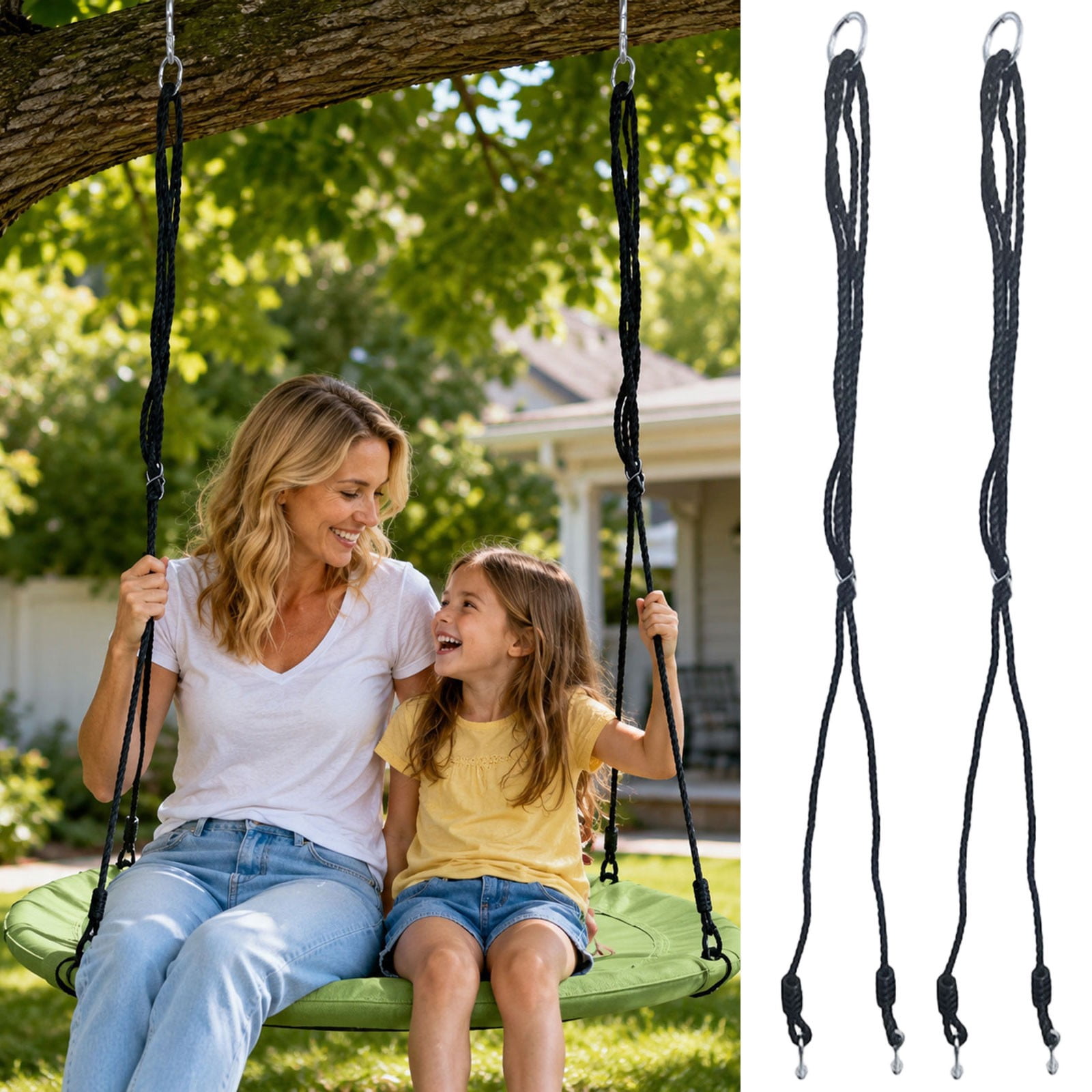 Tivok Swing Rope Durable Playground Replacement Ropes with Secure ...