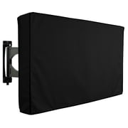Outdoor TV Cover 22 To 75 Inches Waterproof Weatherproof Dust-proof Fits For Outside Flat Screen TV 210D Oxford Fabric