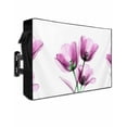 thumbnail image 1 of Outdoor TV Cover 40 to 43 Inch Weatherproof, Modern Abstract Tulip Flower Waterproof TV Screen Protector for Outside Decor with Zipper and Pocket 40"L x 25"H , Pink, 1 of 7