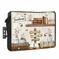 thumbnail image 1 of Outdoor TV Cover 40 to 43 Inches, Vintage Welcome to Your Home Farmhouse Cotton Bottle Waterproof and Weatherproof TV Cover with Remote Control Pocket, Flat Screen TV Cover Protector for Outside TV, 1 of 6