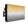 thumbnail image 1 of Outdoor TV Cover 48 to 50 Inch Weatherproof, Yellow Gray Gradient Waterproof TV Screen Protector for Outside Decor with Zipper and Pocket 48"L x 30"H , Abstract Watercolor, 1 of 7