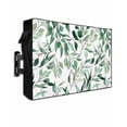 thumbnail image 1 of Outdoor TV Cover 60 to 65 Inch Weatherproof, Green Eucalyptus Leaves Waterproof TV Screen Protector for Outside Decor with Zipper and Pocket 58"L x 37"H , Watercolor Botanical&nbsp;Floral Print, 1 of 7