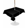 thumbnail image 1 of Outdoor Table Cloth with Umbrella Hole and Zipper, Black Waterproof Rectangle Tablecloth 52"x70", Pure Black Washable Table Cover for Outside Party Patio Picnic, 1 of 8