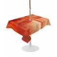 thumbnail image 1 of Outdoor Table Cloth with Umbrella Hole and Zipper, Dragonfly Orange Waterproof Rectangle Tablecloth 54"x80", Abstract Modern Graffiti Painting Art Washable Table Cover for Outside Party Patio Picnic, 1 of 8