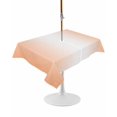 thumbnail image 1 of Outdoor Table Cloth with Umbrella Hole and Zipper, LightSalmon Ombre Waterproof Rectangle Tablecloth 60"x102", Modern Gradient Abstract Art Washable Table Cover for Outside Party Patio Picnic, 1 of 8
