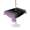 thumbnail image 1 of Outdoor Table Cloth with Umbrella Hole and Zipper, Purple Black Ombre Waterproof Rectangle Tablecloth 54"x80", Modern Gradient Abstract Art Washable Table Cover for Outside Party Patio Picnic, 1 of 8