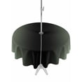 thumbnail image 1 of Outdoor Table Cloth with Umbrella Hole and Zipper, Sage Green Black Ombre Waterproof Round Tablecloth 54 Inch, Gradient Contemporary Abstract Art Washable Table Cover for Outside Party Patio Picnic, 1 of 8