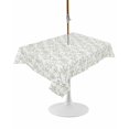 thumbnail image 1 of Outdoor Table Cloth with Umbrella Hole and Zipper, Sage Green Botanical Waterproof Rectangle Tablecloth 60"x102", Plant Flower Floral Tree Branch Washable Table Cover for Outside Party Patio Picnic, 1 of 8