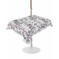 thumbnail image 1 of Outdoor Table Cloth with Umbrella Hole and Zipper, Spring Botanical Birds Waterproof Rectangle Tablecloth 60"x102", Garden Floral Twigs Farmhouse Washable Table Cover for Outside Party Patio Picnic, 1 of 8
