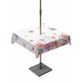 thumbnail image 1 of Outdoor Tablecloth with Umbrella Hole for Patio/Picnic/Party/Camping, Pink Orange Roses Waterproof Table Cloth Square Cover Washable, Farmhouse Spring Summer Flowers Butterfly (54"x 54"), 1 of 9