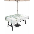 thumbnail image 1 of Outdoor Tablecloth with Umbrella Hole for Patio/Picnic/Party/Camping, Sage Green Eucalyptus Waterproof Table Cloth Rectangle Table Cover Washable, Weeping Botanical Farmhouse Leaves (60"x 120"), 1 of 8