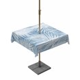 thumbnail image 1 of Outdoor Tablecloth with Umbrella Hole & Zipper, Blue Coastal Palm Leaves Square Tablecloth 54x54 Inch, Summer Botanical Tropical Patio Table Cover Waterproof Table Cloth for Picnic/Party, 1 of 7