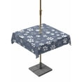 thumbnail image 1 of Outdoor Tablecloth with Umbrella Hole & Zipper, Blue Dog Paw Square Tablecloth 60x60 Inch, Modern Geometric Abstract Aesthetics Patio Table Cover Waterproof Table Cloth for Picnic/Party, 1 of 7
