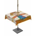 thumbnail image 1 of Outdoor Tablecloth with Umbrella Hole and Zipper, Fall Straw Man Square Table Cloth 54x54 Inch Waterproof Tablecloth, Thanksgiving Pumpkins Autumn Leaf Vintage Picnic Table Cover for Patio Camping, 1 of 7