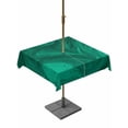 thumbnail image 1 of Outdoor Tablecloth with Umbrella Hole and Zipper, Green Marble Square Table Cloth 54x54 Inch Waterproof Tablecloth, Modern Farmhouse Gradient Abstract Fluid Art Picnic Table Cover for Patio Camping, 1 of 7