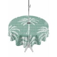 thumbnail image 1 of Outdoor Tablecloth with Umbrella Hole & Zipper, Green Palm Tree Round Tablecloth 54 Inch, Summer Botanical Tropical Tree Patio Table Cover Waterproof Table Cloth for Picnic/Party, 1 of 7