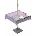 thumbnail image 1 of Outdoor Tablecloth with Umbrella Hole and Zipper, Happy Easter Square Table Cloth 54x54 Inch Waterproof Tablecloth, Cute Gnomes Eggs Spring Daisy Flowers Purple Picnic Table Cover for Patio Camping, 1 of 7
