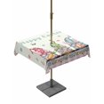 thumbnail image 1 of Outdoor Tablecloth with Umbrella Hole and Zipper, Happy Easter Square Table Cloth 60x60 Inch Waterproof Tablecloth, Funny Gnomes Rabbits Colorful Eggs Plaid Picnic Table Cover for Patio Camping, 1 of 7