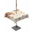 thumbnail image 1 of Outdoor Tablecloth with Umbrella Hole and Zipper, Maple Leaves Fall Square Table Cloth 60x60 Inch Waterproof Tablecloth, Branches Thanksgiving Botanical Picnic Table Cover for Patio Camping, 1 of 7