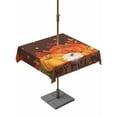 thumbnail image 1 of Outdoor Tablecloth with Umbrella Hole and Zipper, Orange Pumpkins Fall Square Table Cloth 54x54 Inch Waterproof Tablecloth, Thanksgiving Autumn Maple Leaves Brown Picnic Table Cover for Patio Camping, 1 of 7