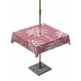 thumbnail image 1 of Outdoor Tablecloth with Umbrella Hole & Zipper, Pink Palm Tree Square Tablecloth 54x54 Inch, Summer Botanical Tropical Tree Patio Table Cover Waterproof Table Cloth for Picnic/Party, 1 of 7