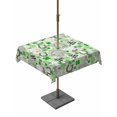 thumbnail image 1 of Outdoor Tablecloth with Umbrella Hole and Zipper, St. Patrick's Day Square Table Cloth 60x60 Inch Waterproof Tablecloth, Green Black Plaid Lucky Clovers Check Picnic Table Cover for Patio Camping, 1 of 7