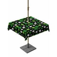 thumbnail image 1 of Outdoor Tablecloth with Umbrella Hole and Zipper, St Patricks Day Square Table Cloth 54x54 Inch Waterproof Tablecloth, Spring Farmhouse Country Green Shamrock Picnic Table Cover for Patio Camping, 1 of 7
