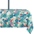 thumbnail image 1 of Outdoor Tablecloth with Umbrella Hole Umbrella Tablecloth Patio Tablecloths with Zipper for Courtyards, Terraces, and Beaches 60 x 84 in, 1 of 6