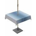 thumbnail image 1 of Outdoor Tablecloths with Umbrella Hole & Zipper, Blue Grey Ombre 60x60 Inch Square Tablecloths, Farmhouse Gradient Minimalist Waterproof Table Cloth, Patio/Pool/Picnic Table Covers, 1 of 8