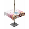 thumbnail image 1 of Outdoor Tablecloths with Umbrella Hole & Zipper, Japanese Wedding 54x54 Inch Square Tablecloths, Cute Owls Pink Cherry Blossoms Waterproof Table Cloth, Patio/Pool/Picnic Table Covers, 1 of 8