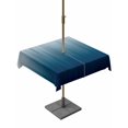 thumbnail image 1 of Outdoor Tablecloths with Umbrella Hole & Zipper, Navy Blue Ombre 60x60 Inch Square Tablecloths, Contemporary Gradient Abstract Art Waterproof Table Cloth, Patio/Pool/Picnic Table Covers, 1 of 8