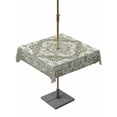thumbnail image 1 of Outdoor Tablecloths with Umbrella Hole & Zipper, Sage Green Boho 54x54 Inch Square Tablecloths, Vintage Abstract Art Ethnic Tribe Waterproof Table Cloth, Patio/Pool/Picnic Table Covers, 1 of 8