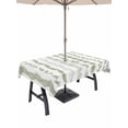 thumbnail image 1 of Outdoor Tablecloths with Umbrella Hole & Zipper, Sage Green Botanical Tablecloth Rectangle 60x84 Inch, Modern Farmhouse Tropical Leaves Waterproof Table Cloth, Patio/Pool/Picnic Table Covers, 1 of 8