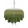 thumbnail image 1 of Outdoor Tablecloths with Umbrella Hole & Zipper, Sage Green Ombre Round Tablecloths 60 Inch, Modern Abstract Art Texture Waterproof Table Cloth, Patio/Pool/Picnic Table Covers, 1 of 8