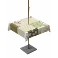 thumbnail image 1 of Outdoor Tablecloths with Umbrella Hole & Zipper, Spring Floral 54x54 Inch Square Tablecloths, Yellow Flowers Botanical Patchwork Grid Bohemia Waterproof Table Cloth, Patio/Pool/Picnic Table Covers, 1 of 8