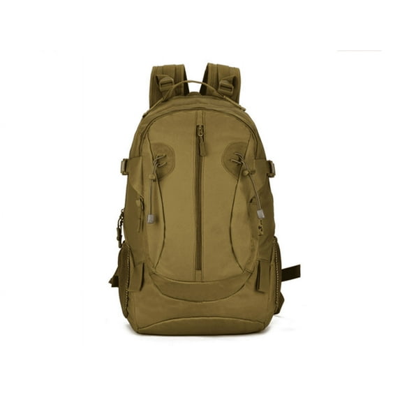 Outdoor Tactical Backpack Mountaineering Backpack Travel Backpack Men's Women's Leisure Backpack Student Bag - Outdoor Camping Mountaineering 40L(Brown)