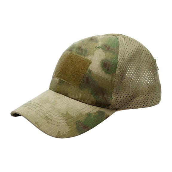Outdoor Tactical Camo Baseball Cap Military Training Sun Protection Adjustable Snapback Hat for Men and Women
