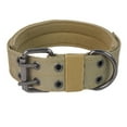 thumbnail image 1 of Outdoor Tactical Heavy-Duty Nylon Dog Collar,Adjustable Comfort Fit,Alloy Protective Hardware,Secure Top Handle,for Small/Medium/Large Dogs, 1 of 8