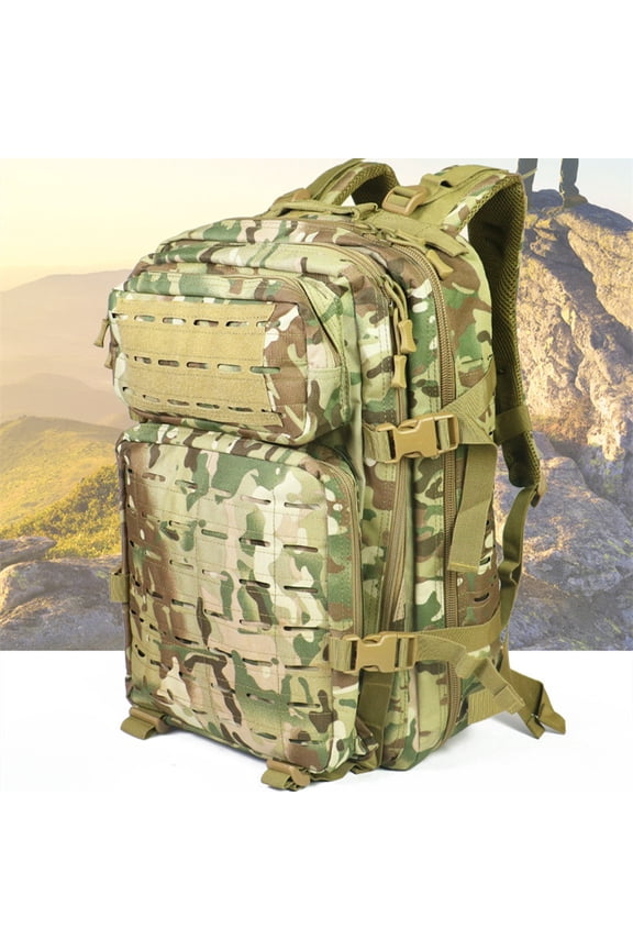 Outdoor Tactics Backpack Travel Mountain Climbing Multifunctional,Black