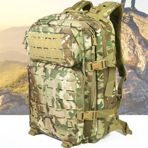 Outdoor Tactics Backpack Travel Mountain Climbing Multifunctional,CP Camouflage