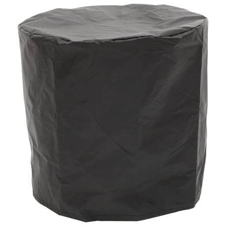 OUNONA Black Weatherproof Outdoor Furniture Cover for Small Patio Tea Table, Protector