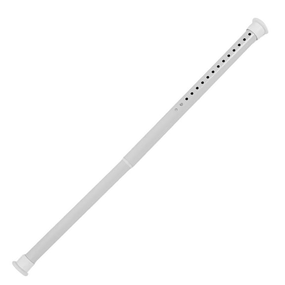Heavy Duty Adjustable Tension Rod No Drill Spring Loaded Curtain Rod For Windows Shower Balcony And Room Divider Pipe Diameter 32 mm