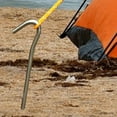 thumbnail image 1 of Outdoor Tent Nails – 30cm Extra-Long Iron Ground Stakes with Anti-Rust Coating – Sturdy Hook Design for Tents, Inflatables & Event Canopies, 1 of 6