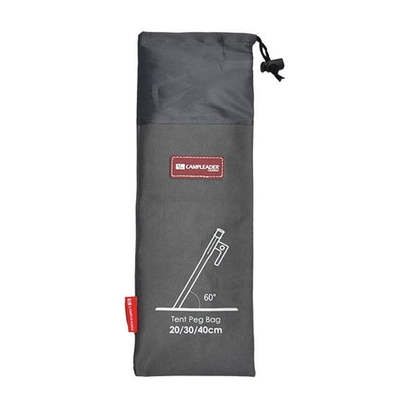 Outdoor Tent Pegs Nails Stake Storage Bag Heavy Duty Nylon Sack Pouch Stuff Accesorries Storage Peg Bag -