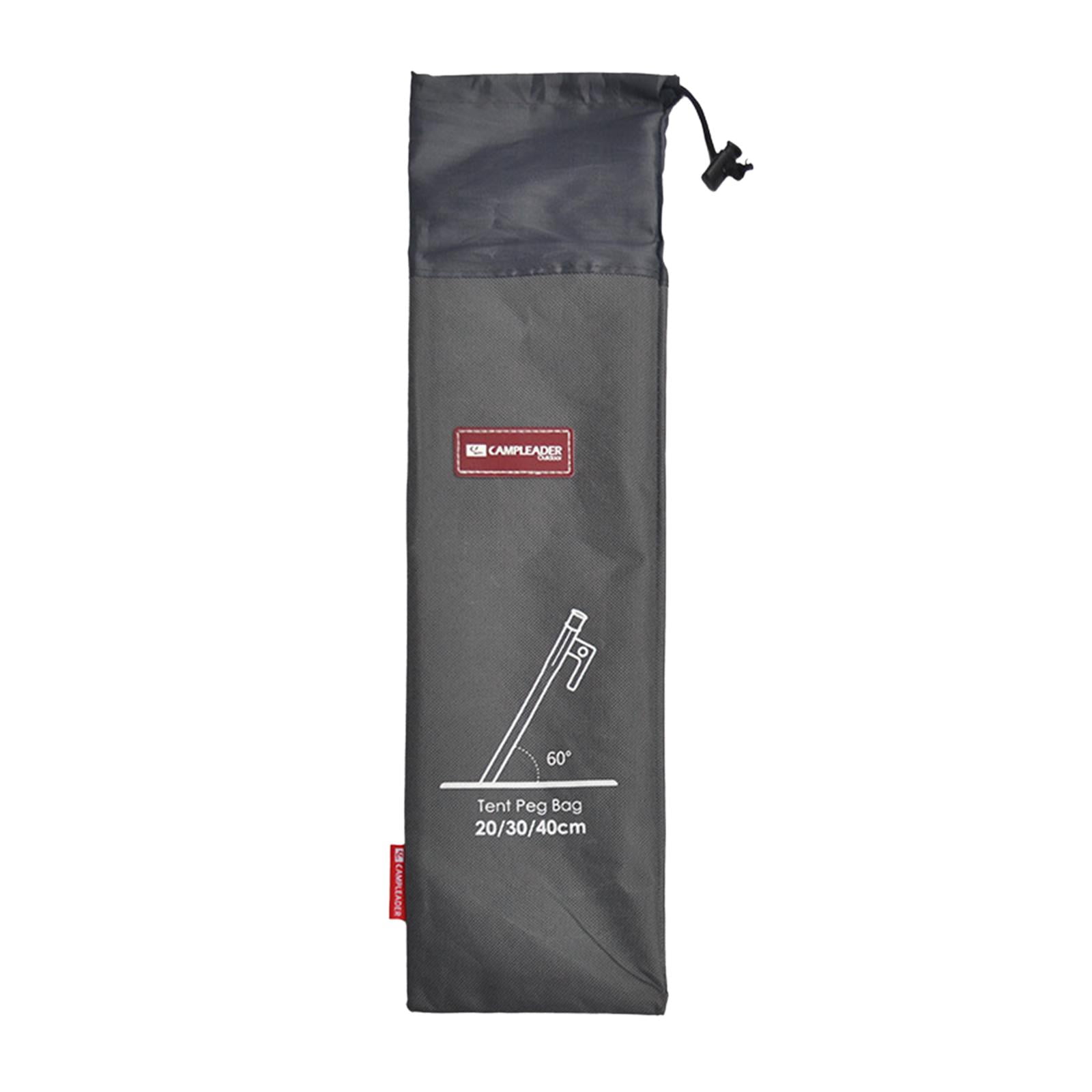 Outdoor Tent Pegs Nails Stake Storage Bag Heavy Duty Nylon Sack Pouch