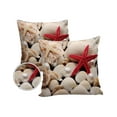 thumbnail image 1 of Outdoor Throw Pillow Cover Summer Ocean Life Conch Shell with Pearl Waterproof Cushion Covers 2 Pack Sea Coastal Beach Pillow Cases Home Decoration for Patio Garden Couch Sofa, 1 of 1