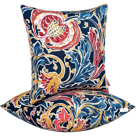 Outdoor Throw Pillows Waterproof Patio Pillows 20x20 Inch Decorative Pillows for Bed, Couch, Sofa and Patio Furniture