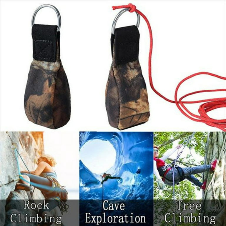 Outdoor Throw Weight Bag Arborist Durable Climbing Rope Bag Multi