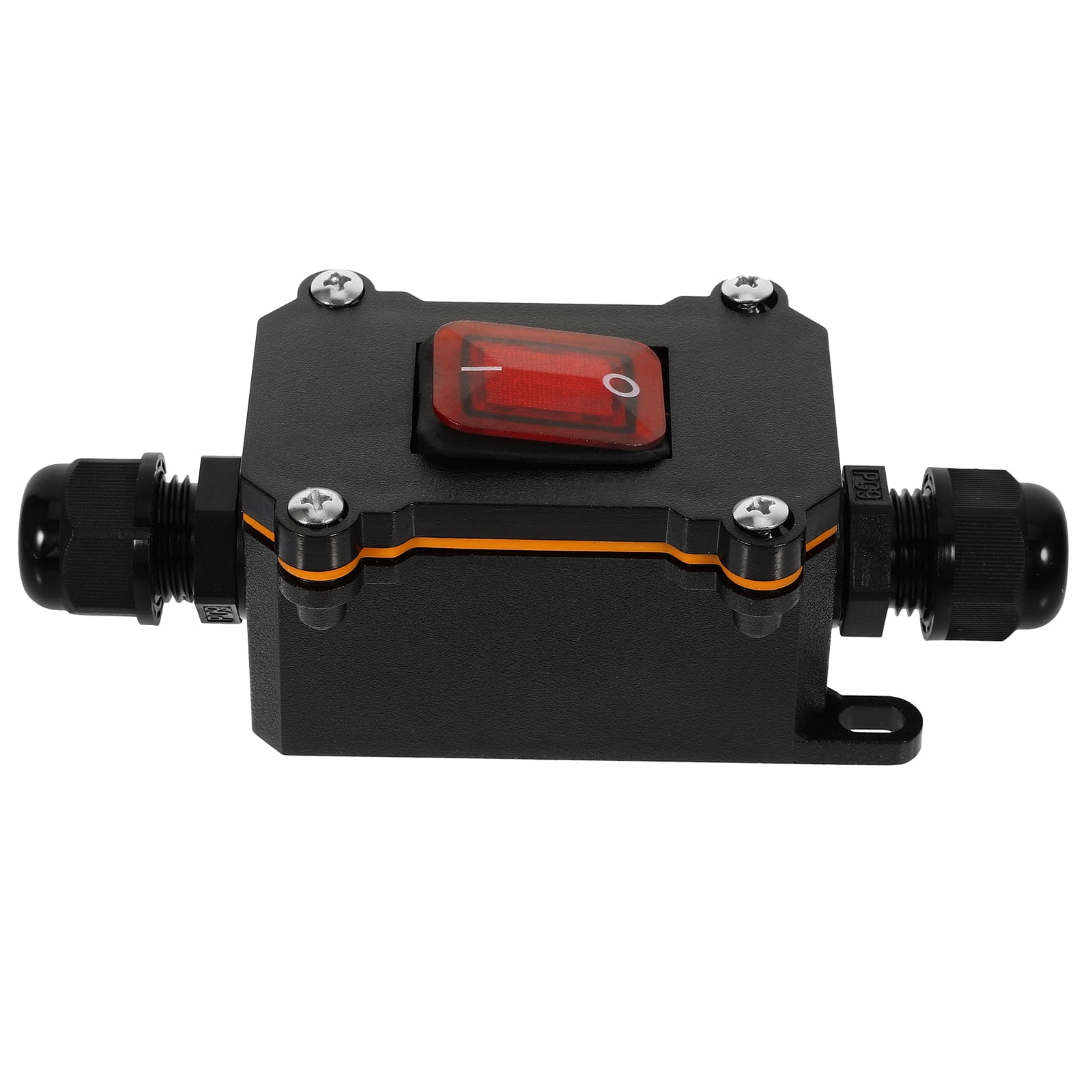 Outdoor Toggle Switch Inline Cord on and off Extension Water Proof PC ...